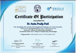 Faculty Development Program on Cyber Security