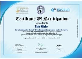 Faculty Development Program on Cyber Security